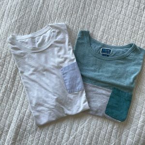 Set of 2 JCrew mens t-shirts